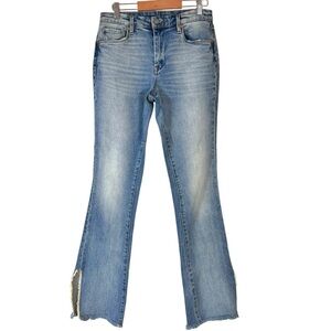 BLANK NYC The Hoyt Follow Your Arrow High Rise Mini Flare Jeans